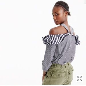 Jcrew off Shoulder shirt
